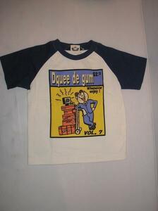 新品キッズ◇Dquee de gum（デクイーデガム）アメコミＴシャツ　１００ｃｍ