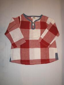  new goods Kids *.- The smock block check 100cm