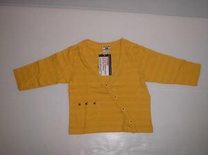 新品キッズ◇F.O KIDS（エフオーキッズ）ボーダーカーデ　サックス