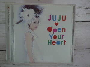 CD 　JUJU 　Open Your Heart～素顔のままで～　シングル『奇跡を望むなら...』他　JUJU珠玉の8曲を収録したミニ・アルバム　C491