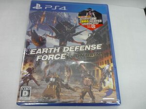 （未開封品）PS4 EARTH DEFENSE FORCE プレステ４　ゲーム