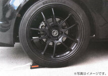 大自工業/Meltec：タイヤストッパー 1個 輪止め 坂道駐車 ジャッキアップ 荷下ろし 軽四～4tトラックに対応 ゴム製/FT-21_画像3