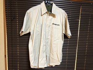 3 дней ограничение цена Snap-on Snap-on рубашка с коротким рукавом рубашка work shirt одежда товары вышивка 