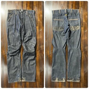 メンズ パンツ G-STAR RAW ジースター デニム ジーンズ インディゴ 立体 加工 FE206 / W30 全国一律送料520円