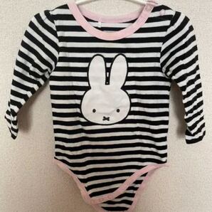 8.ミッフィー miffy ロンパース 長袖 肌着 70cm