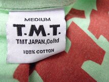 ◆TMT Free TMT プリント Tシャツ グリーン サイズM_画像4