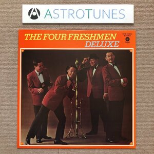 傷なし美盤 美ジャケ 美品 フォー・フレッシュメン Four Freshmen 1977年 LPレコード デラックス Deluxe 国内盤 Route 66