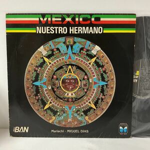 Mariachi Miguel Diaz / Mxico Nuestro Hermano / LP レコード / COLP-12875 / ブラジル盤 / 1985