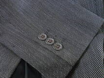 TS 綺麗 MaxMara マックスマーラ ウール スカートセットアップ スーツ ジャケット グレー サイズ38_画像6