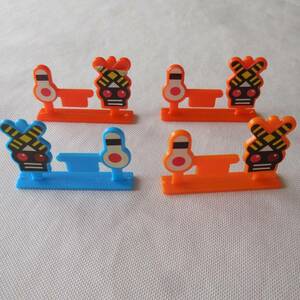 * used * Capsule Plarail *....*. cut * blue color 1 piece * orange color 3 piece * structure * Thomas *