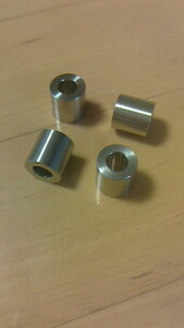  mudguard installation for spacer made of stainless steel thickness 10mm 4 piece made goods 