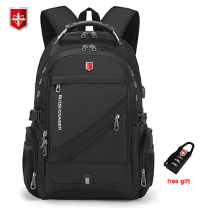  profit waterproof 17 -inch LAP top backpack men's lady's USB charge travel oxford rucksack school bag 