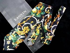 *:.*:【新品N】4596 ランバン【LANVIN】【花】ネクタイ