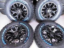 ◆人気!! ウォーロード 17×8.5J+20 139.7/6H 110Φ TOYO オープンカントリー R/T 265/65R17 ランクル プラド ハイラックス FJクルーザー他_画像1