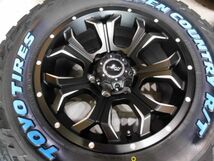 ◆人気!! ウォーロード 17×8.5J+20 139.7/6H 110Φ TOYO オープンカントリー R/T 265/65R17 ランクル プラド ハイラックス FJクルーザー他_画像2