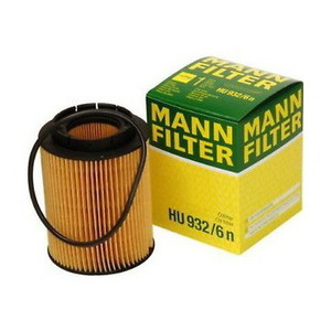 フォルクスワーゲン オイルエレメント オイルフィルター MANN FILTER HU932/6N