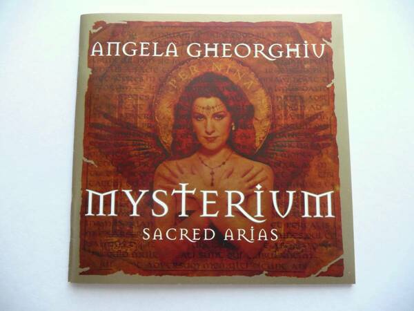 ◎ ANGELA GHEORGHIU〜MYSTERIUM SACRED ARIAS ◎CD