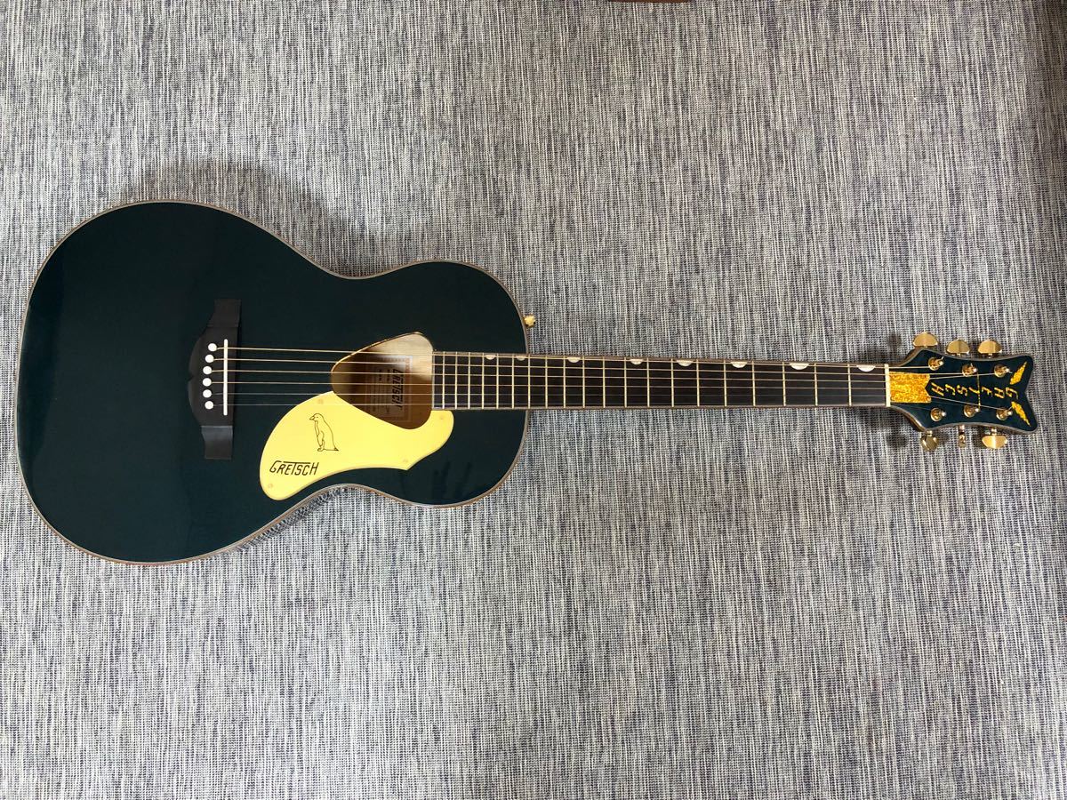 12弦 エレアコ グレッチ ギター ハードケース 付き ホワイト Gretsch-
