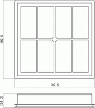 HKS スーパーエアフィルター ホンダ インテグラSJ EK3 70017-AH104 エアクリーナー エンジン 自動車 送料無料_画像3