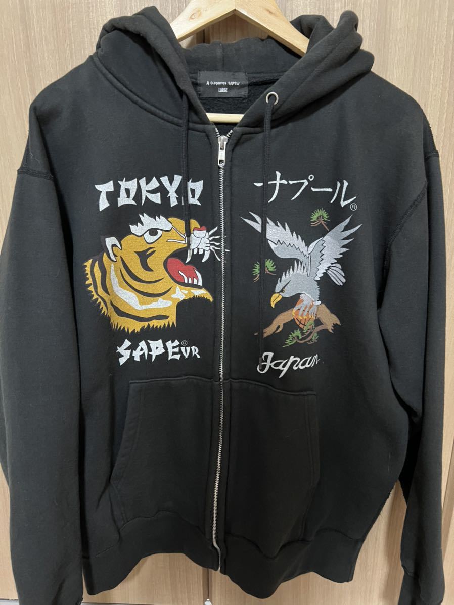 SAPEur サプール 悪童天国 フーディー 2XL 新品未使用 - library SAPEur サプール 悪童天国 フーディー 2XL 新品未使用 - library