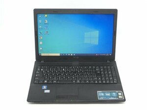 カメラ内蔵/中古/15.6型/ノートPC/Win10/500GB/4GB/Cel　B800/ASUS　X54H MS　HDMI/無線WIFI/Bluetooth/Office搭載/テンキー