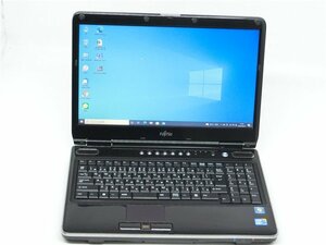 中古/15.6型/ノートPC/Windows10/新品SSD256GB/4GB/i5　M430/FMV　FUJITSU　NF/G70　MS office2021搭載　