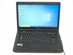 中古/15.6型/ノートPC/Win10/新品SSD256GB/8GB/3世代i5/TOSHIBA　B552/F 　MS office2021搭載　新品無線マウス　USB3.0