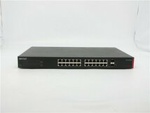 中古品　バッファロー BS-GS2024 法人向スマートスイッチ 24ポート/Buffalovlan　　動作確認済み_画像1