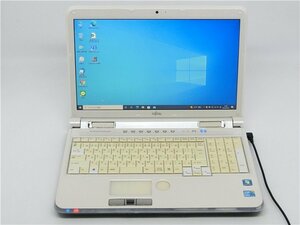 カメラ内蔵/15型/ノートPC/Win10/新品SSD256/4GB/i5-M560/FMV　AH700/5B 新品無線マウス　MS office2021ProPlus搭載