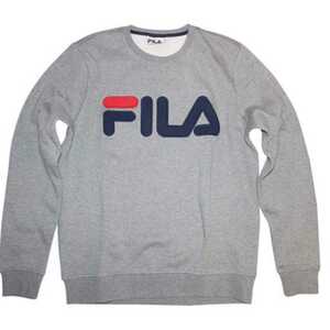 【M】FILA フィラ/クルースウェット/REGOLA SWEAT/グレー