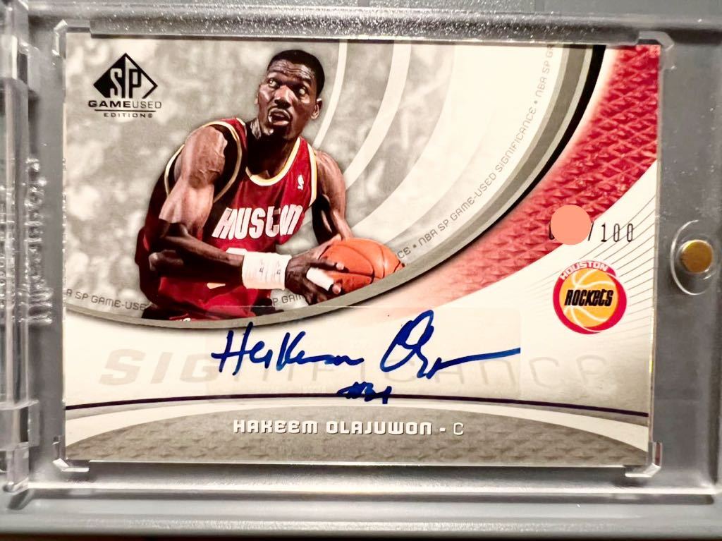 新座買蔵 Hakeem Olajuwon オラジュワン コーチングビデオ限定付録