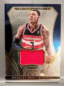 貴重初期 Jersey 13 Panini Select Bradley Beal ブラッドリー・ビール NBA 実使用 ユニフォーム ジャージ All-star ウィザーズ Wizards