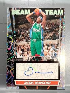 人気シリーズ Auto 07 Topps Beam Team Josh Howard ジョシュ・ハワード NBA 直筆 サイン バスケ Mavs ユニフォーム Panini All-star