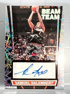 人気シリーズ Auto 07 Topps Beam Team Samuel Dalembert サミュエル ダレンバート NBA 直筆 サイン 76ers ユニフォーム CBA Panini バスケ