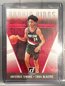 SSP RC 18 Panini Court Kings Anfernee Simons アンファーニー・シモンズ NBA ルーキー カード ブレイザーズ Blazers ユニフォーム バスケ