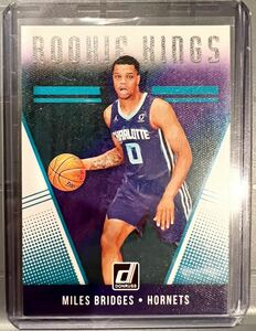 SSP RC 18 Panini Court Kings Miles Bridges マイルズ・ブリッジズ NBA ルーキー カード ホーネッツ Hornets ユニフォーム バスケ