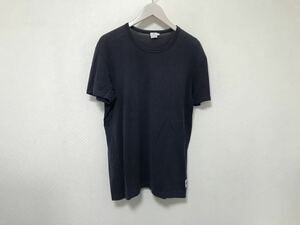 本物サンスペルSUNSPELコットンニット半袖TシャツメンズサーフアメカジミリタリービジネススーツMイギリス紺ネイビーインナー