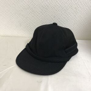 本物オーバーライドoverrideウールナイロンワークキャップ帽子メンズアメカジサーフ黒ブラック日本製