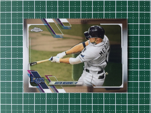 ★MLB 2021 TOPPS CHROME #45 AUSTIN MEADOWS［TAMPA BAY RAYS］ベースカード「BASE」★