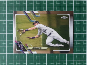 ★MLB 2021 TOPPS CHROME #179 DAVID DAHL［COLORADO ROCKIES］ベースカード「BASE」★