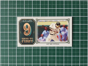 ★TOPPS MLB 2020 ALLEN & GINTER #M9WF-4 HIT BY PITCH インサートカード「9 WAYS TO FIRST BASE MINIS」20★