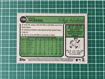 ★TOPPS MLB 2020 ARCHIVES #196 RHYS HOSKINS［PHILADELPHIA PHILLIES］ベースカード「1974 TOPPS」20★_画像2