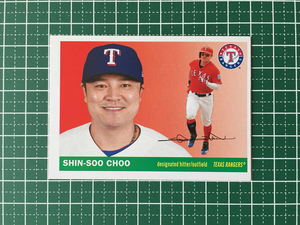 ★TOPPS MLB 2020 ARCHIVES #99 秋信守／SHIN-SOO CHOO［TEXAS RANGERS］ベースカード「1955 TOPPS」20★