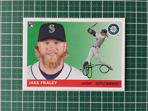 ★TOPPS MLB 2020 ARCHIVES #85 JAKE FRALEY［SEATTLE MARINERS］ベースカード「1955 TOPPS」ルーキー RC 20★_画像1