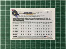 ★TOPPS MLB 2021 JAPAN EDITION #84 KESTON HIURA［MILWAUKEE BREWERS］ベースカード「BASE」★_画像2