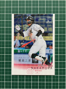 ★BBM 2022 プロ野球 2nd バージョン #509 中村奨吾［千葉ロッテマリーンズ］レギュラーカード キラ パラレル版★