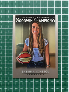 ★UPPER DECK 2021 GOODWIN CHAMPIONS #42 SABRINA IONESCU［BASKETBALL］ベースカード「BASE PLATINUM」★