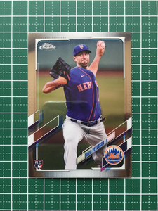 ★MLB 2021 TOPPS CHROME #133 DAVID PETERSON［NEW YORK METS］ベースカード「BASE」ルーキー RC★