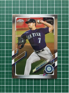 ★MLB 2021 TOPPS CHROME #152 MARCO GONZALES［SEATTLE MARINERS］ベースカード「BASE」★