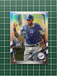 ★MLB 2021 TOPPS CHROME #5 KEIBERT RUIZ［LOS ANGELES DODGERS］ベースカード「BASE」REFRACTOR パラレル版 ルーキー RC★